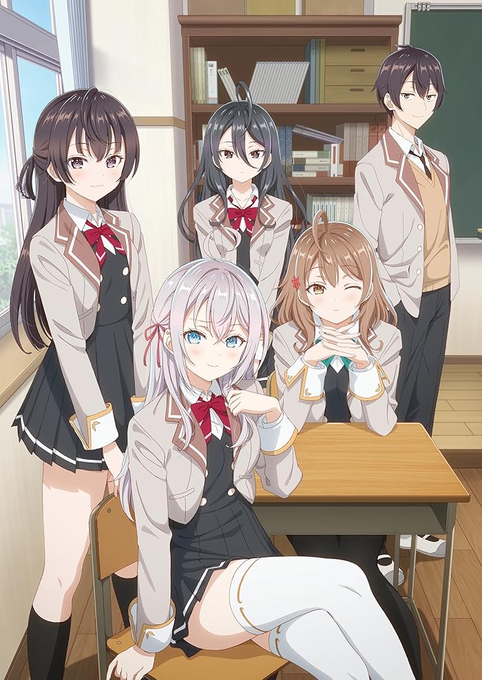 انمي Tokidoki Bosotto Russia-go de Dereru Tonari no Alya-san الموسم الاول مترجم